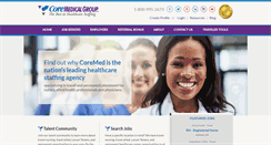 Desktop Screenshot of coremedicalgroup.com